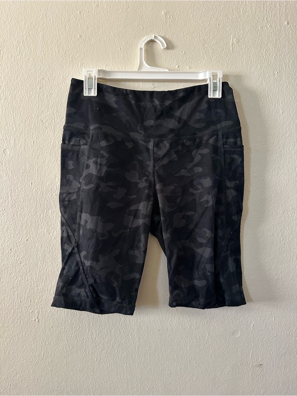 Danskin Women's Black Camo Bike Shorts